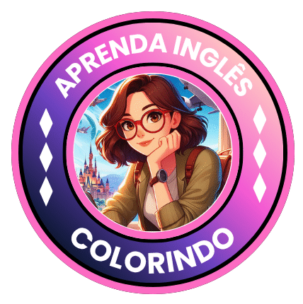 Aprenda Inglês Colorindo